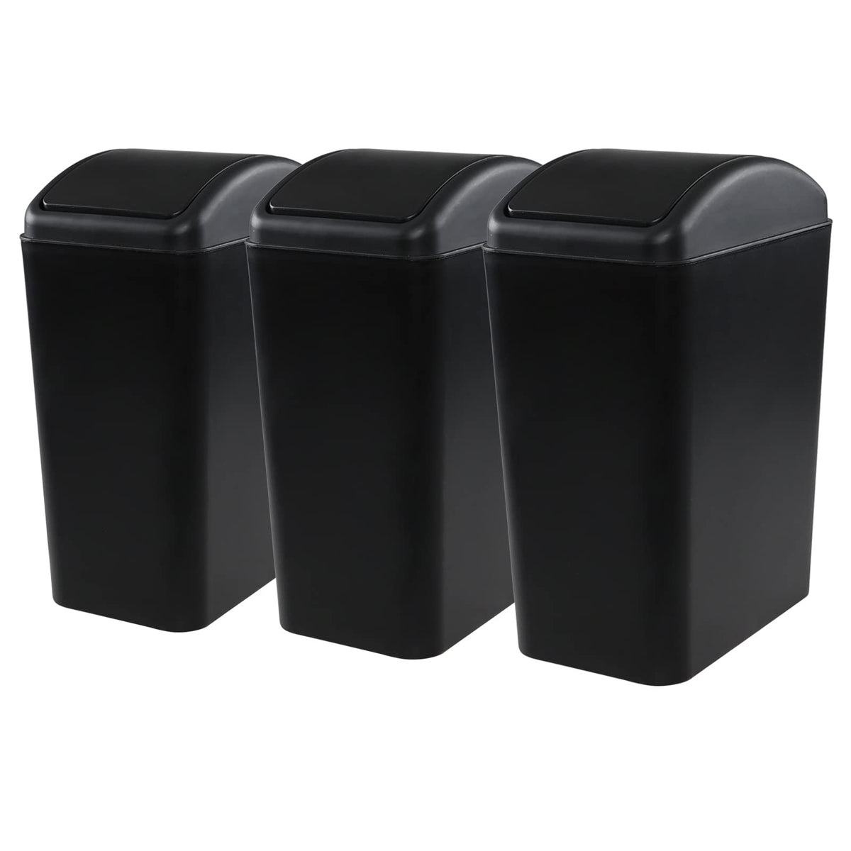 4.5 Gallon Trash Can with Swing Top Lid (3 Count)