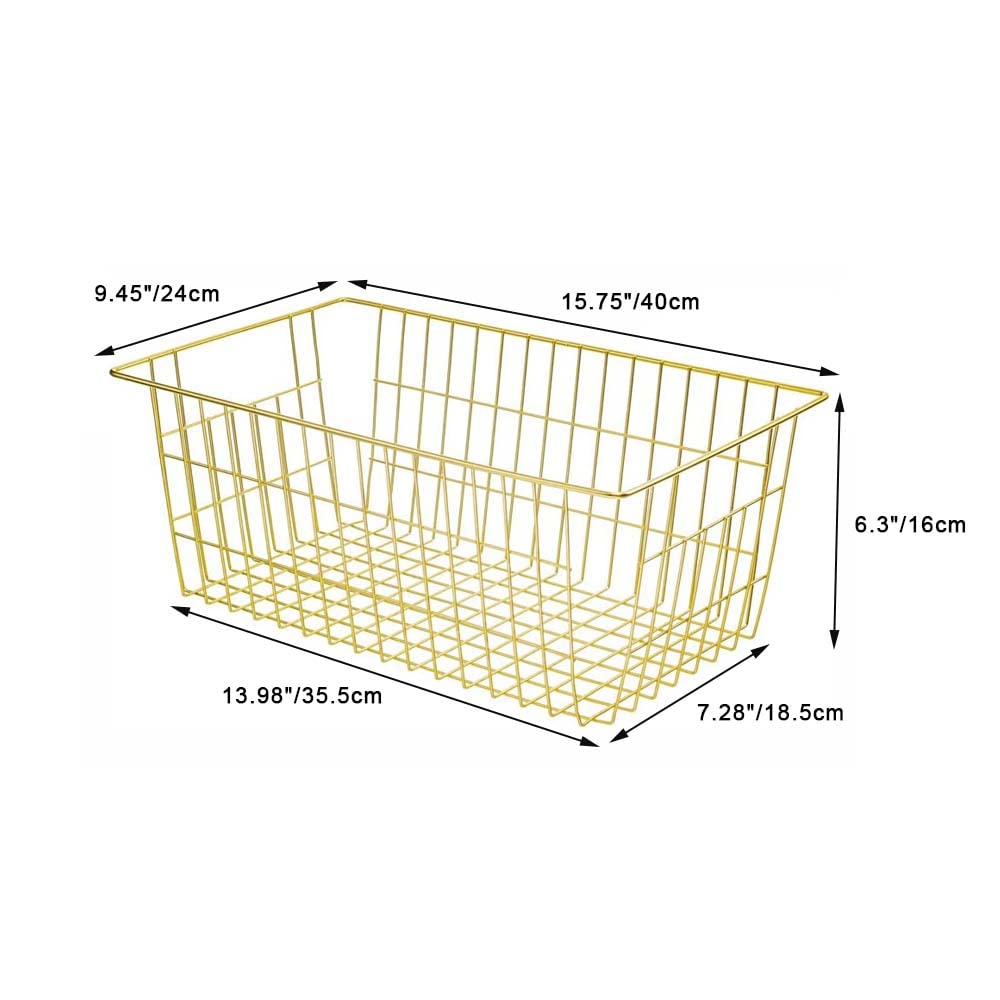 Wire Baskets Storage Baskets (2 Count)
