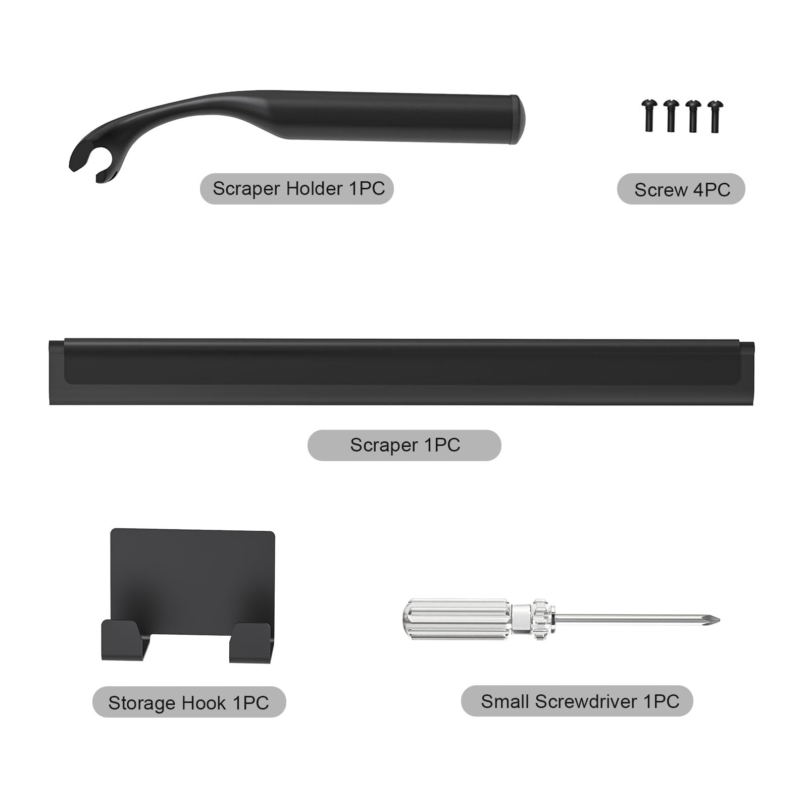 Stainless Steel Shower Squeegee for Glass Doors
