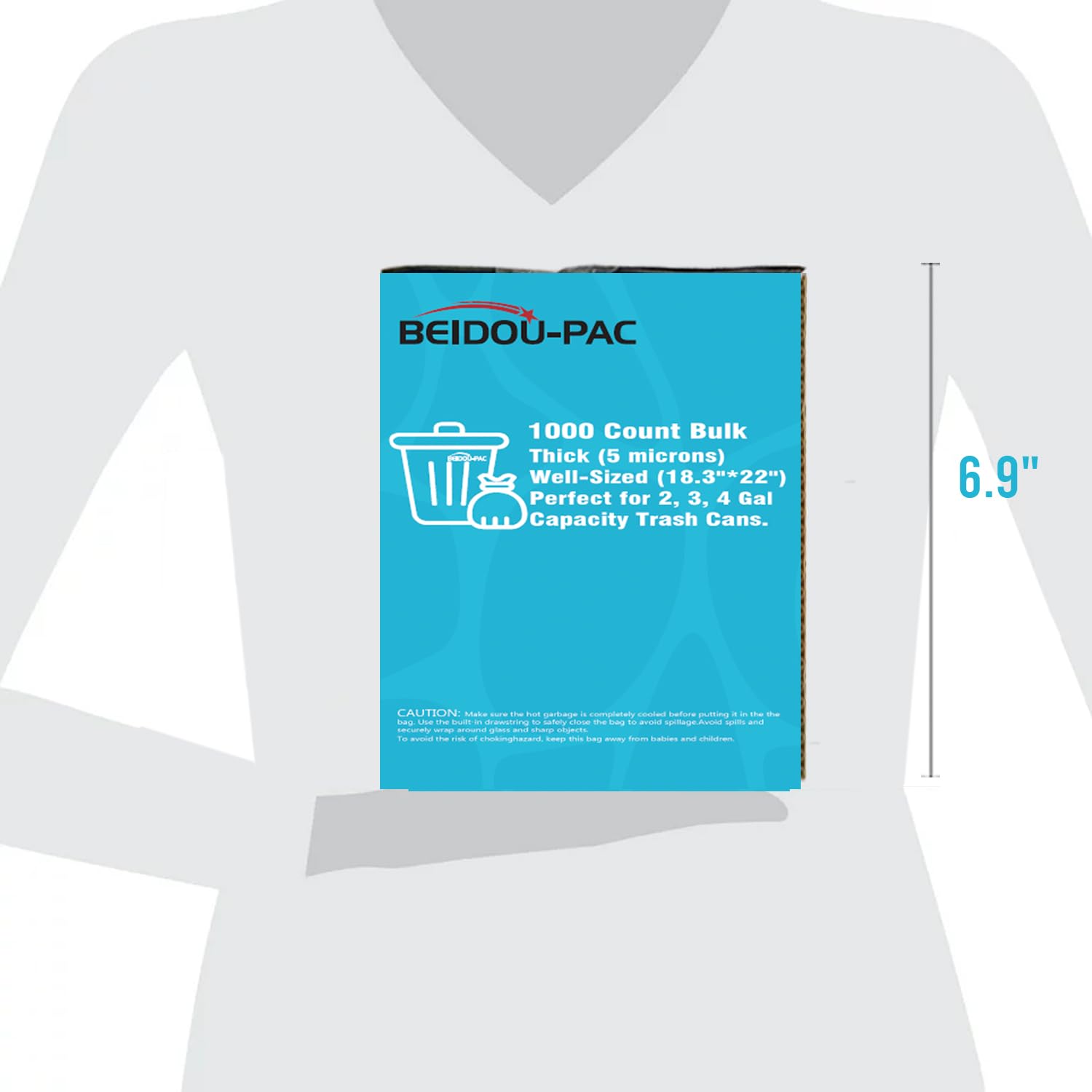2 4 Gallon Trash Bags (1000 Count)