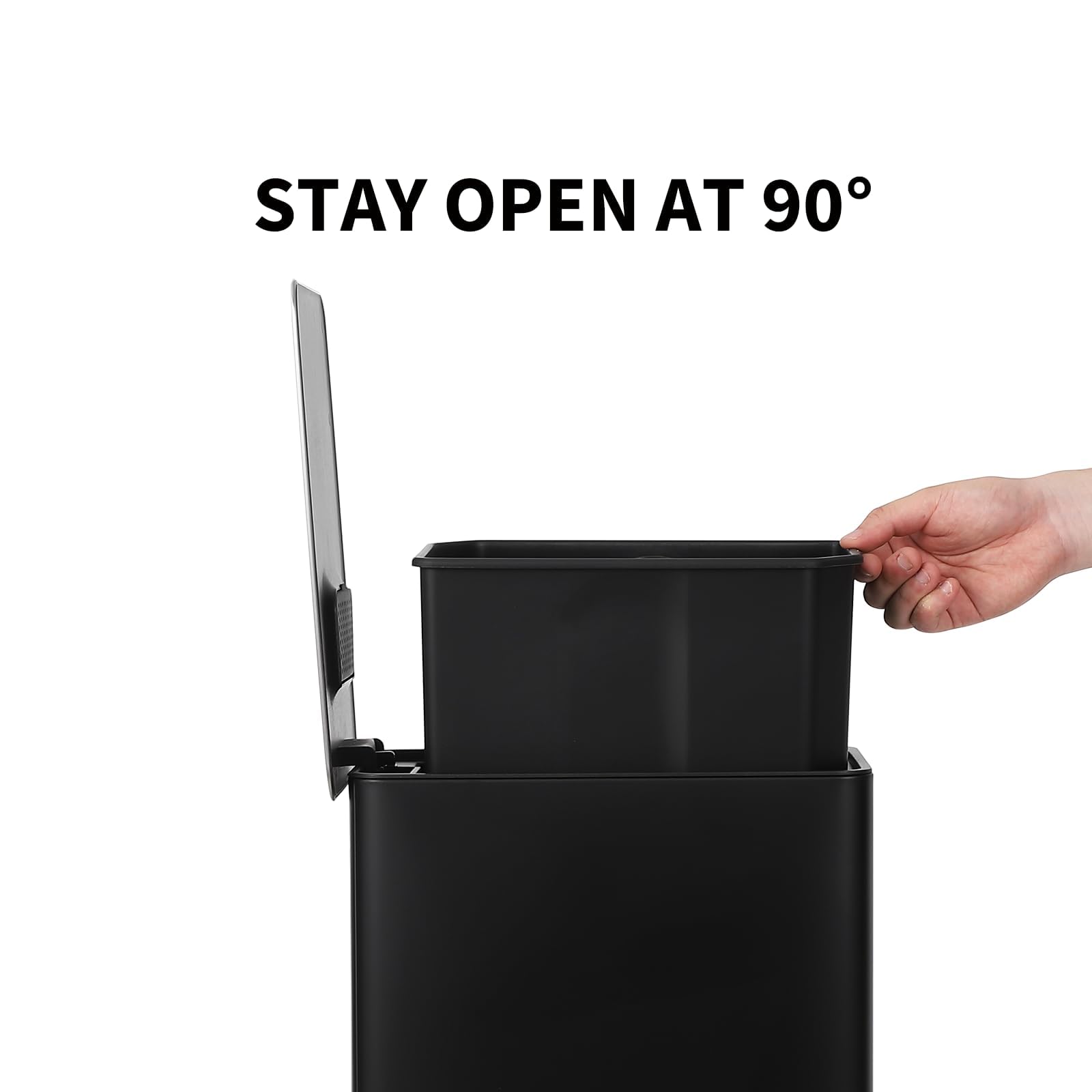 15 L Kitchen Step Trash Can