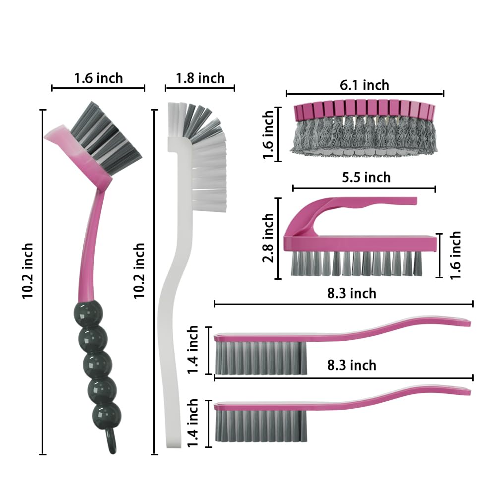 6 PCS Cleaning Brush