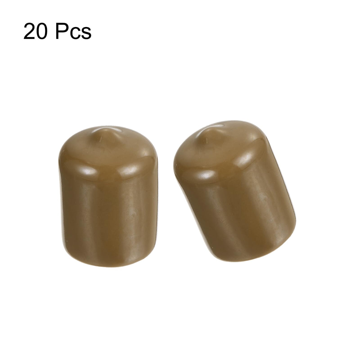 20pcs Rubber End Caps 16mm