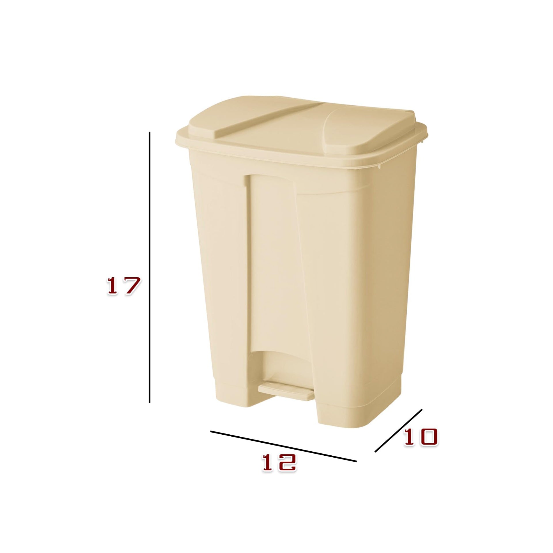 Step On Trash Can with Lid