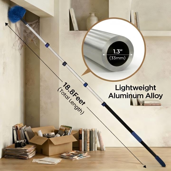 25ft High Ceiling Duster Kits with 5 - ModHome Supplies