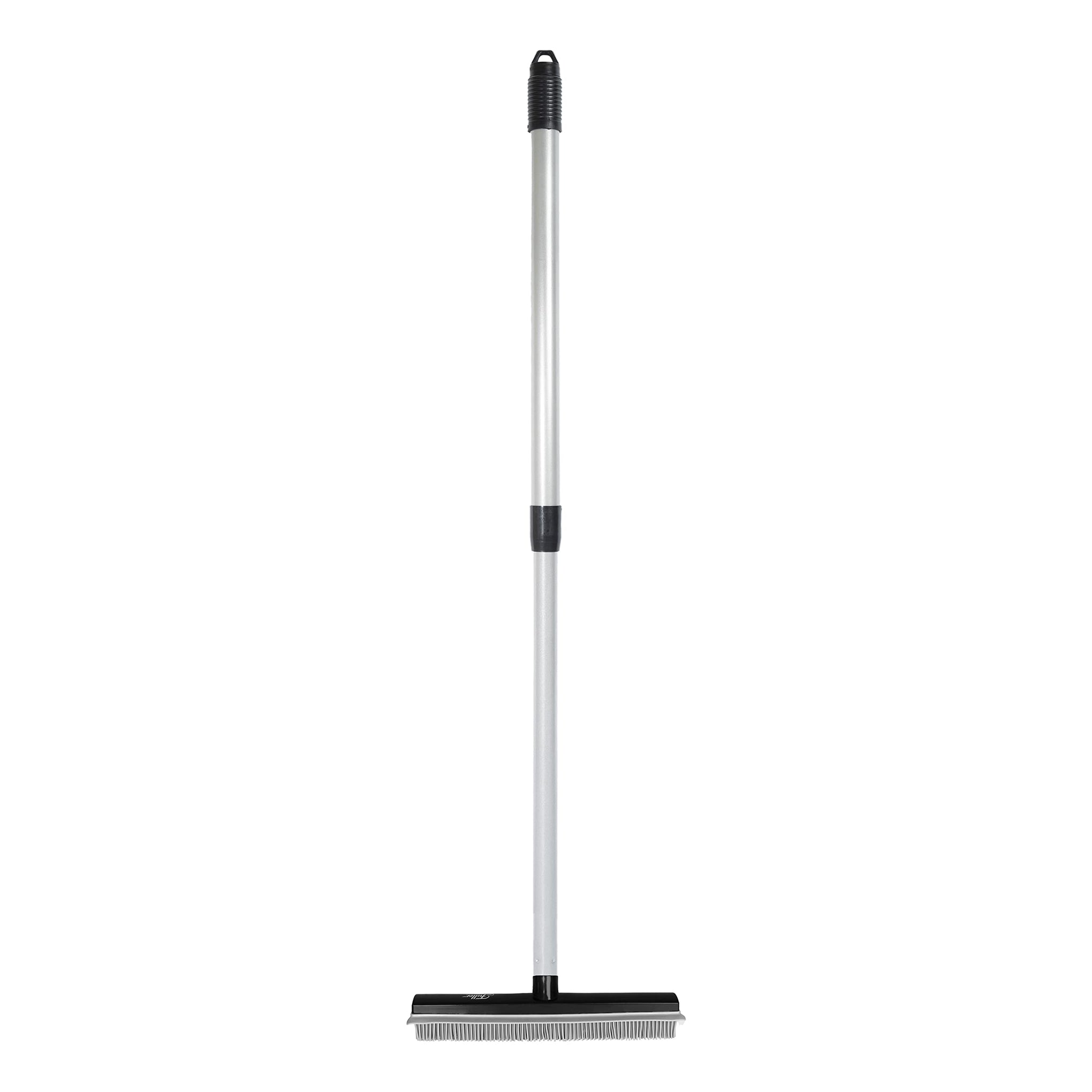 Rubber Broom for Carpets Floors Stairs Upholstery