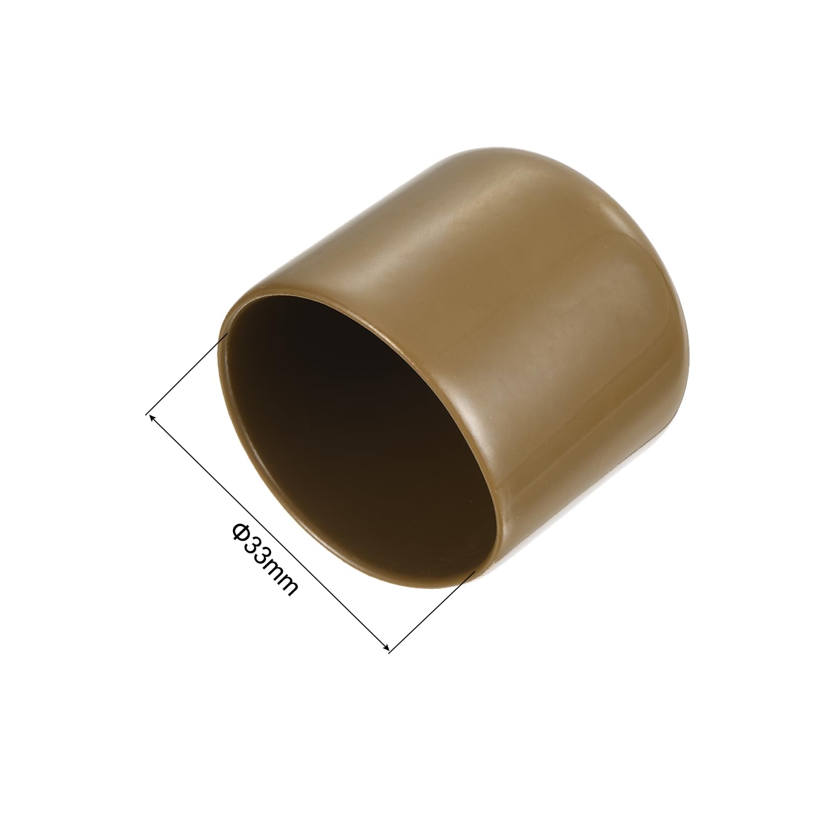 20pcs Rubber End Caps 33mm