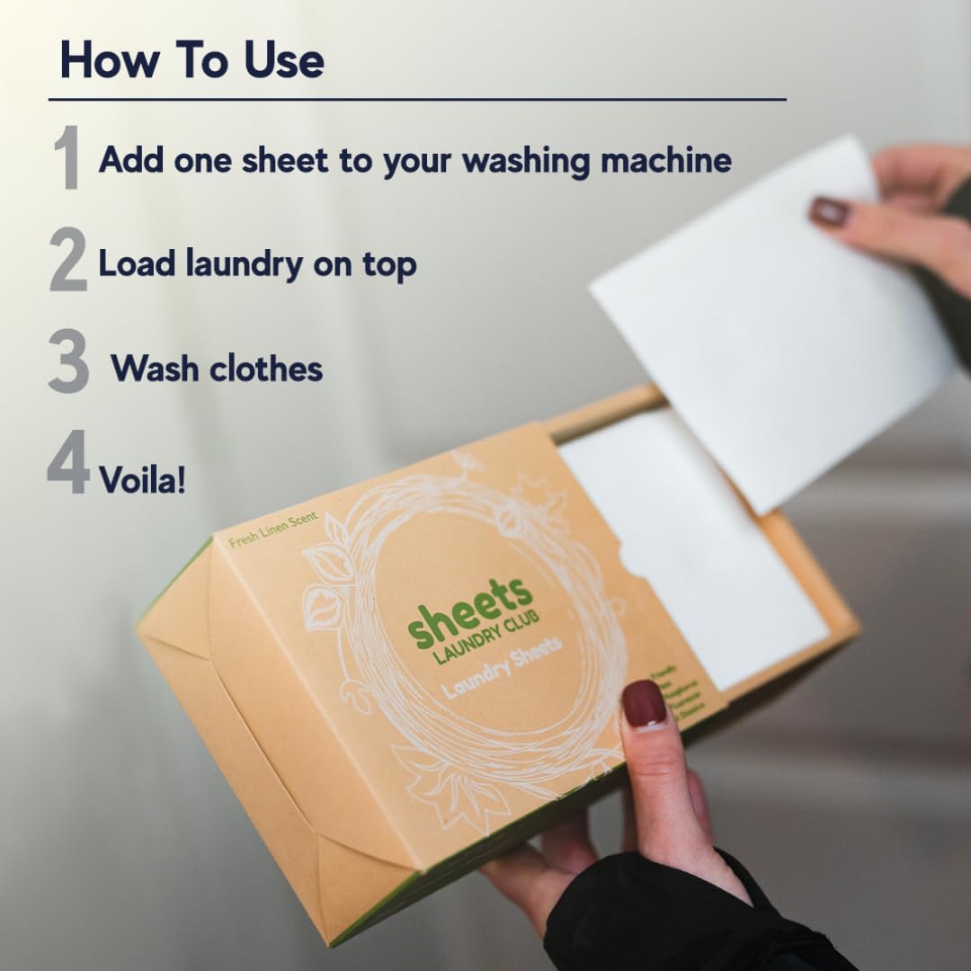Detergent Sheets (50 Count)