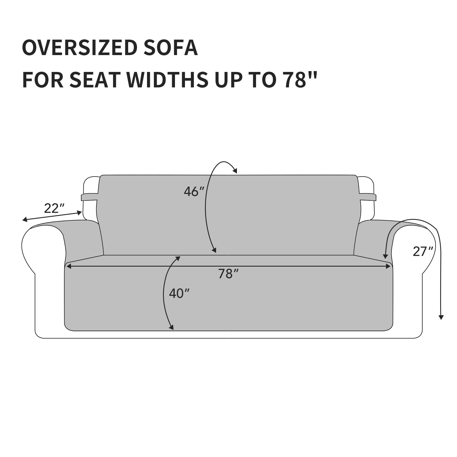 Reversible Quilted Sofa Cover