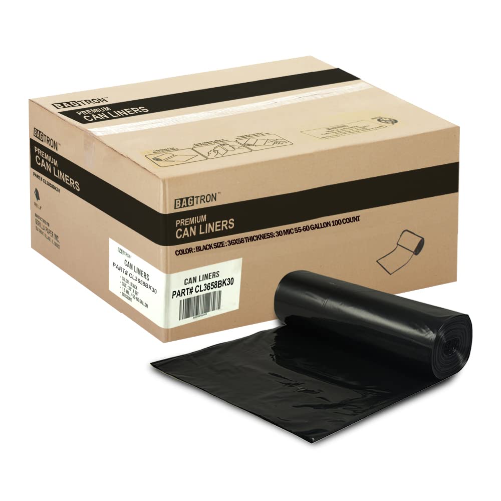 55 60 Gallon Trash Bags (100 Count)