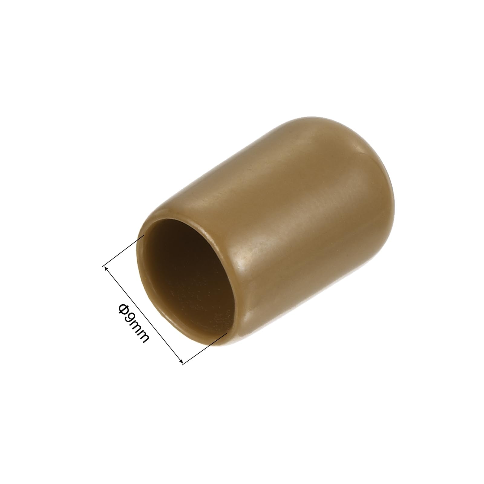 20pcs Rubber End Caps 9mm