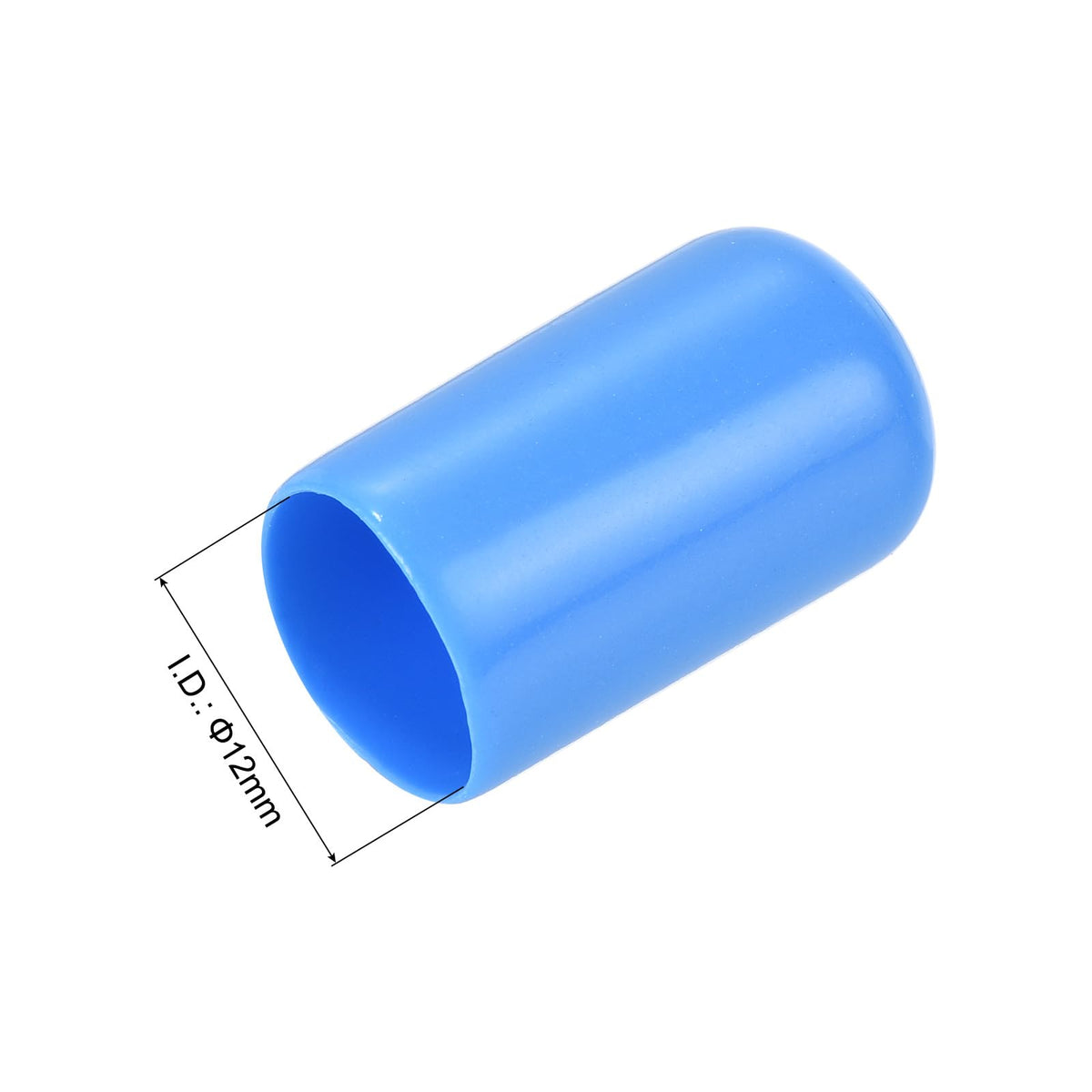 20pcs Rubber End Caps 12mm