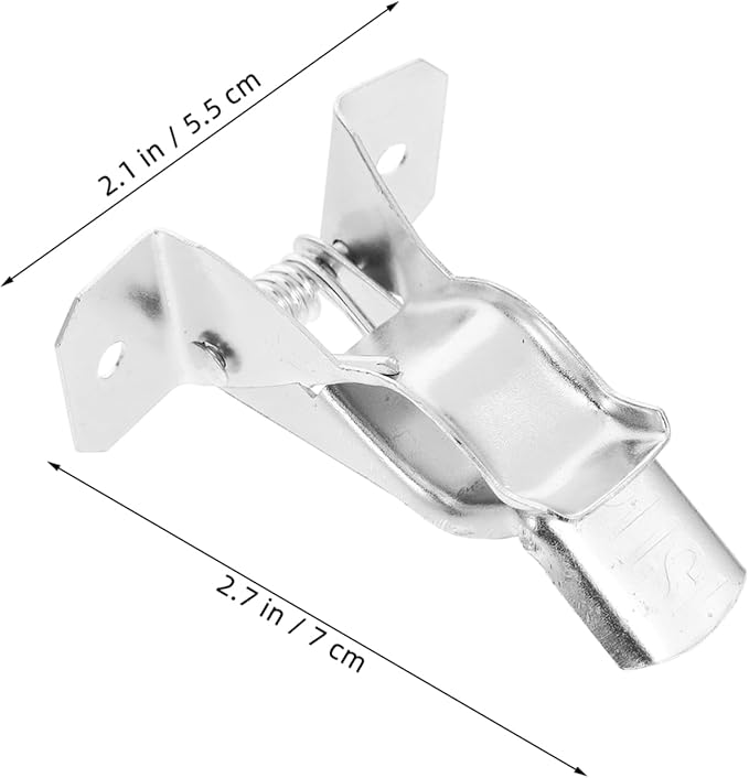 10pcs Modern Design Broom Mop Holder Wall Mounted Iron Broom Gripper for Heavy Duty Cleaning Supplies Organization