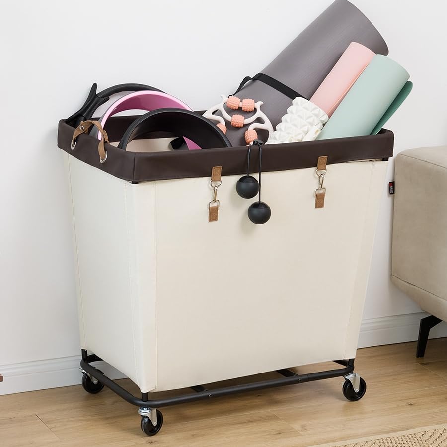 320L Laundry Basket with Wheels
