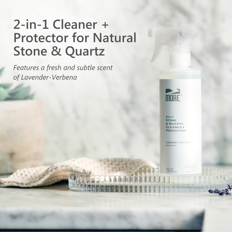 MORE Stone & Quartz Cleaner + Protector (16 Fl Oz)