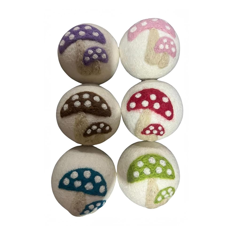 Quality Wool Dryer Balls (6 Count)