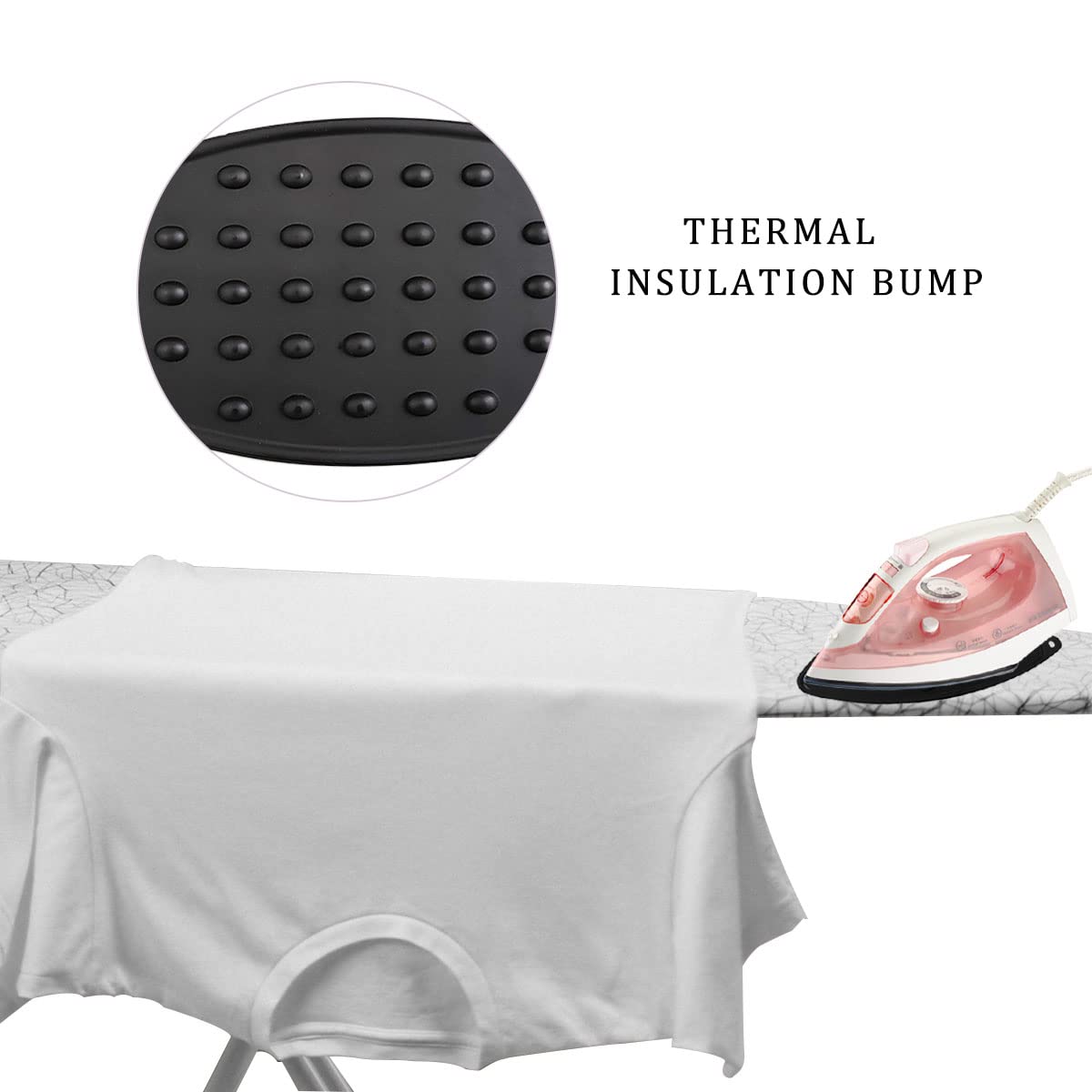 2 Pcs Silicone Iron Rest Pad