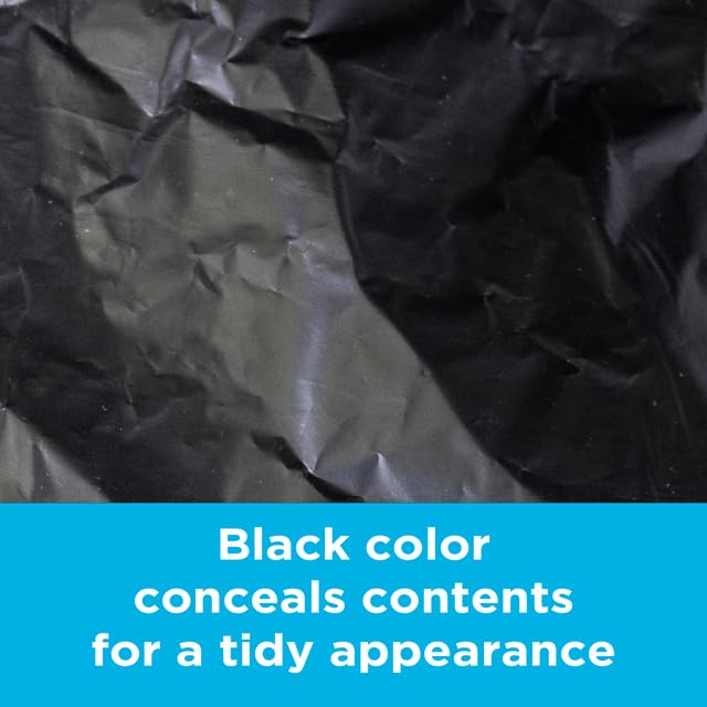 Large Black Trash Bags 55