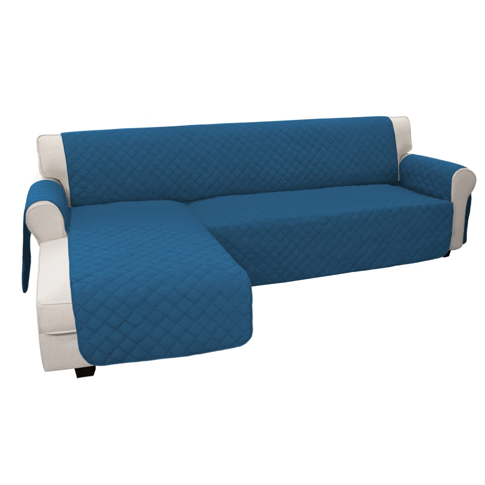 Reversible L Shape Sectional Couch Cover