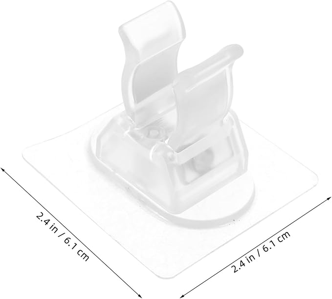 Mop and Broom Wall Mount Holder Easy Install Broom Organizer Modern and Mop Storage Solution