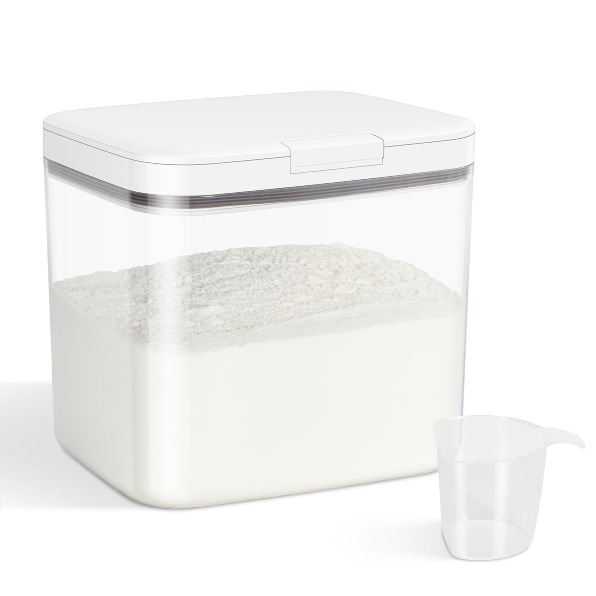 4.75 Qt Rice Flour Container Dog Food Storage Holder with Flip