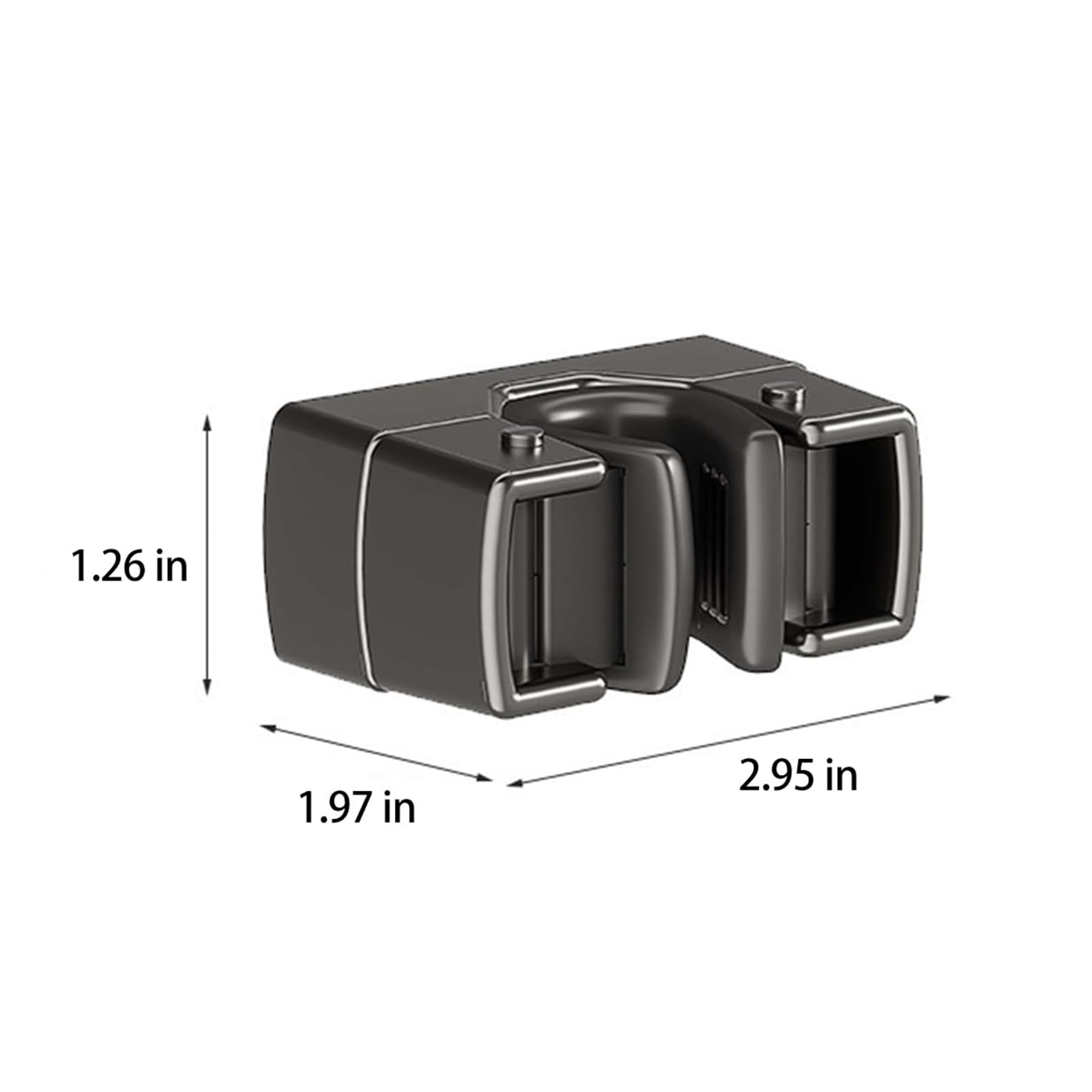 3 Pack Heavy Duty Mop Holder Wall Mount (3 Count)