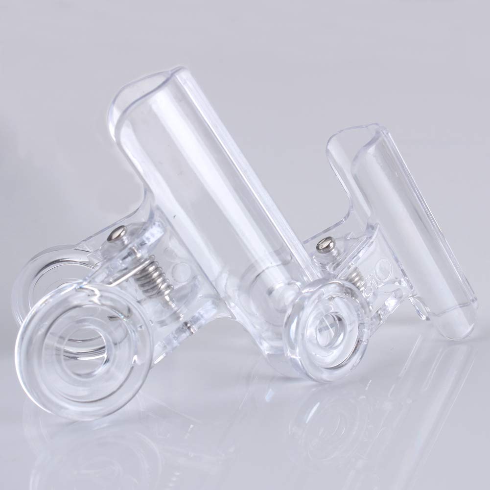 30 Pack Plastic Clear Clips Clamps (30 Count)