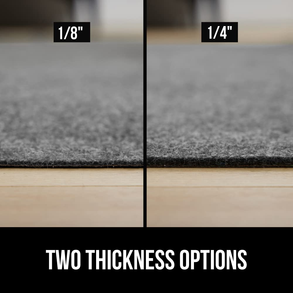 Felt Rug Pad for Hardwood Floors with Rubber Backing (2160 sq inch)