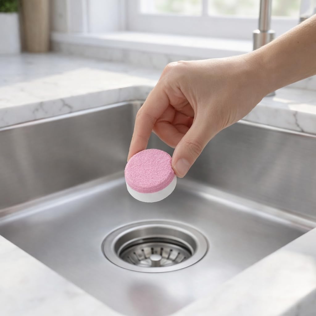 Garbage Disposal Cleaner Tablets 24 Pack (24 Count)