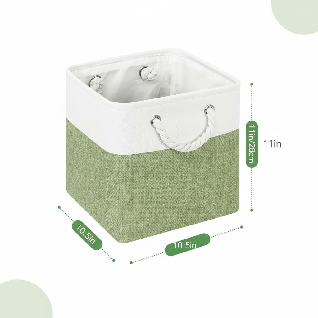 Cube Storage Bins (6 Count)