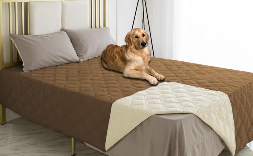 Waterproof Dog Bed Cover Pet Blanket with Anti