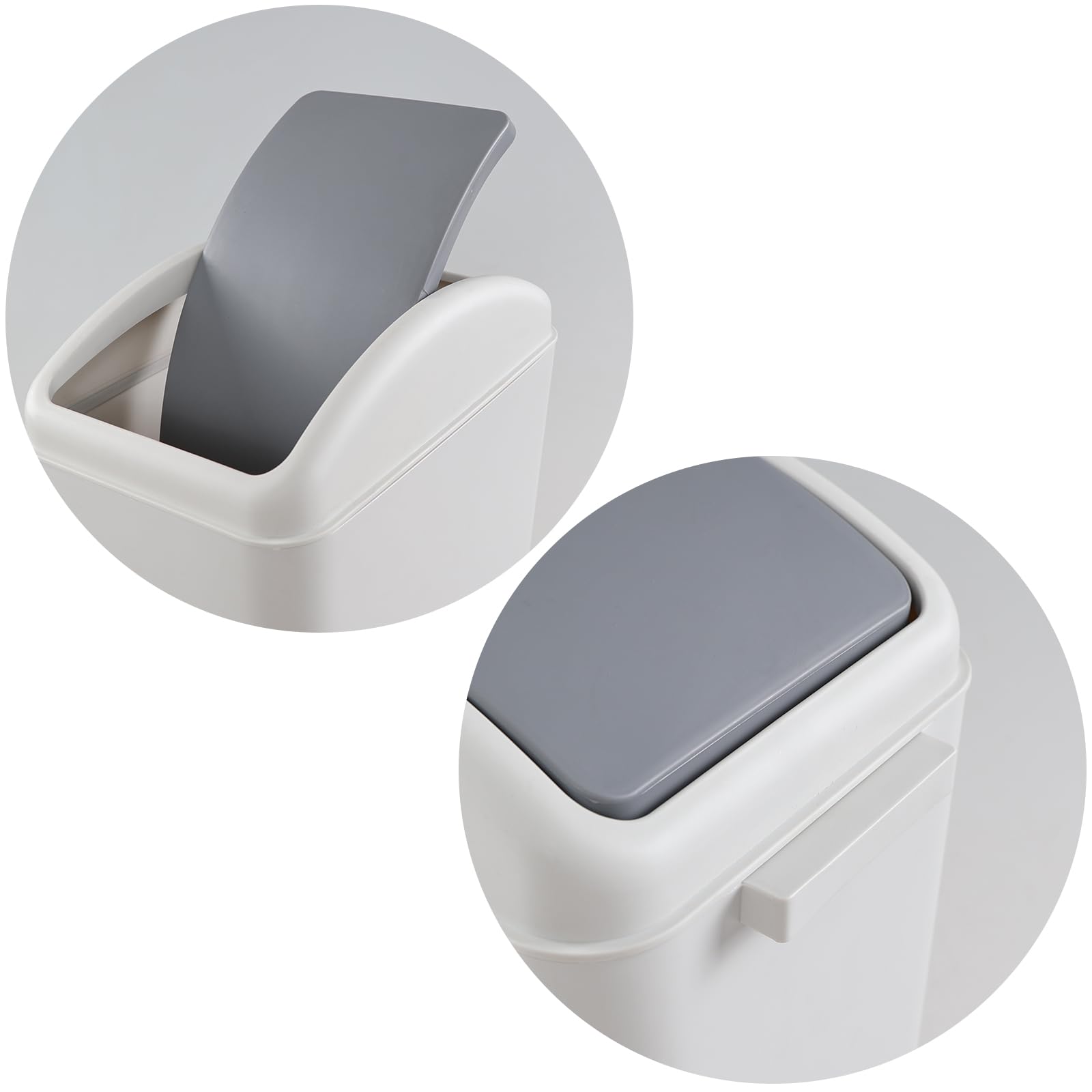 4.5 Gallon Swing Top Garbage Can (3 Count)
