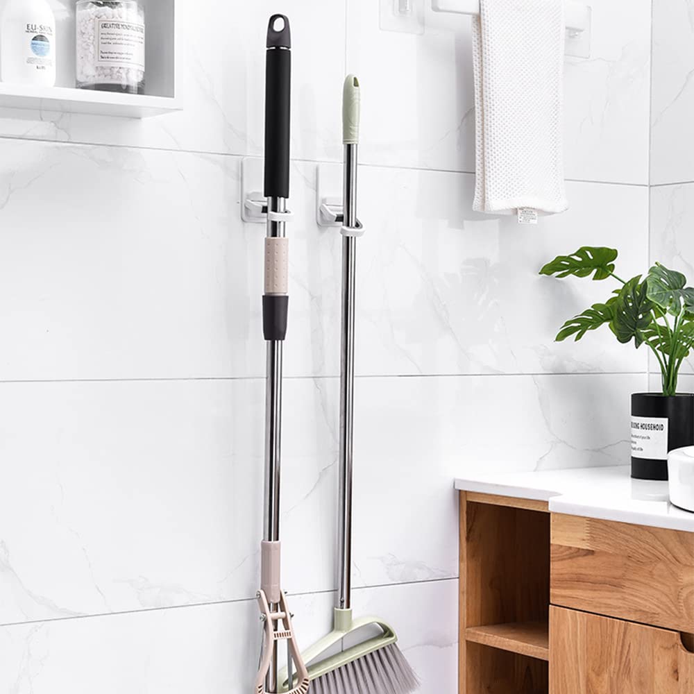 4PCS Wall Mount Mop Holder
