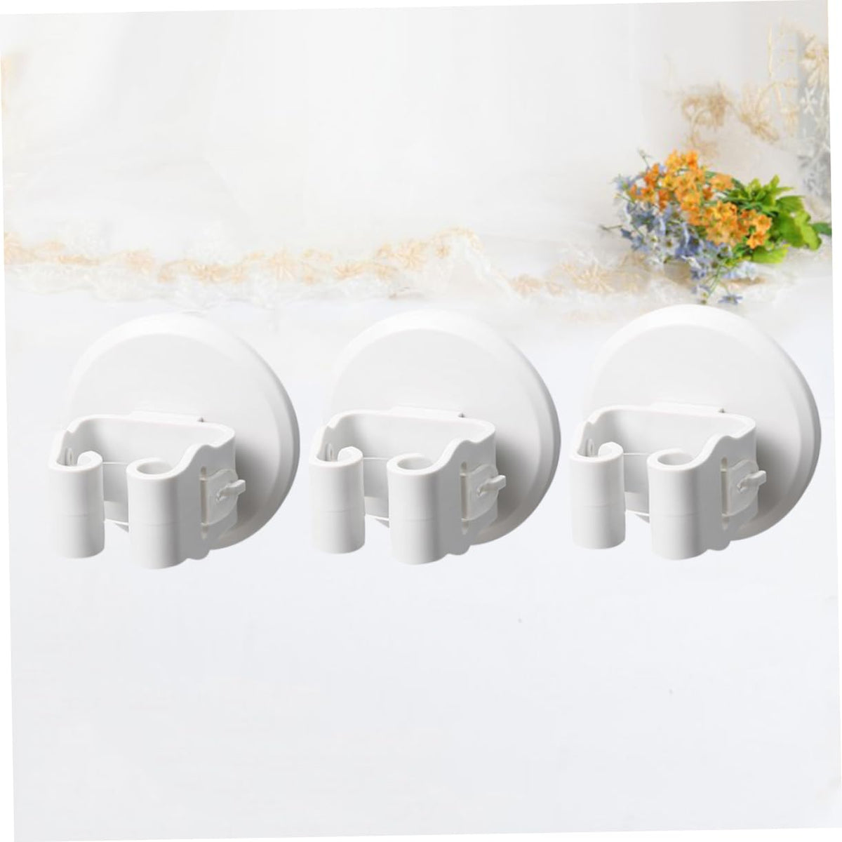6pcs Wall mounted Mop and Broom Holder