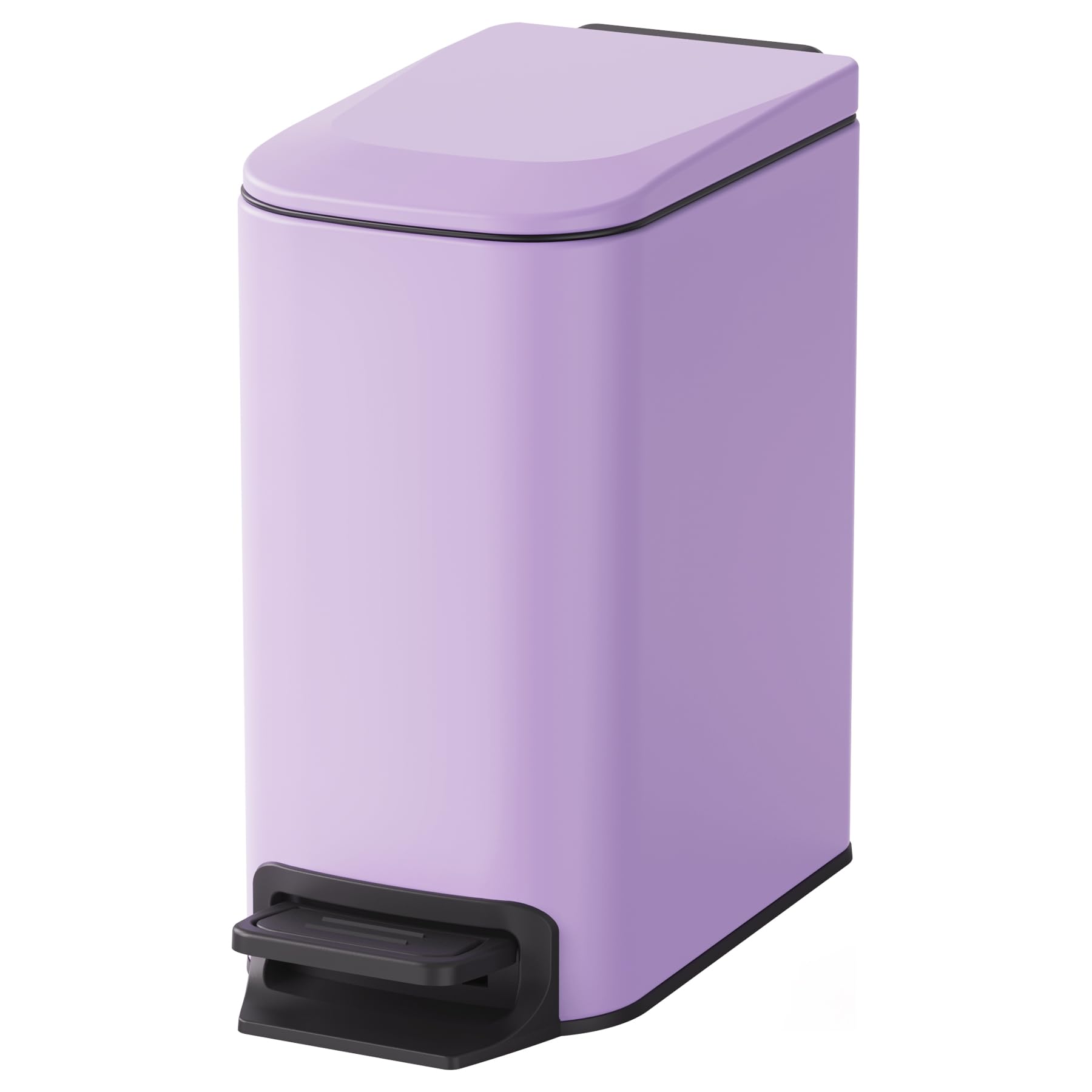 Small Bathroom Trash Can with Lid