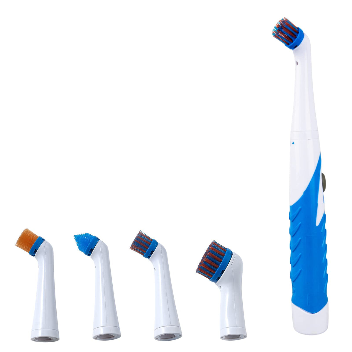 Electric Cleaning Brush with 4 in 1 Multiple Brush Heads