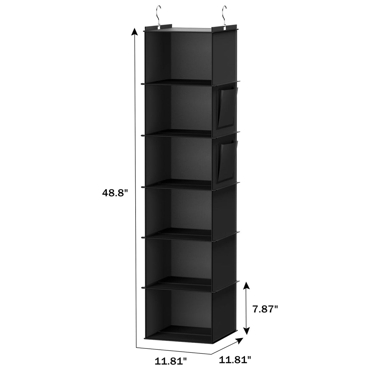 Hanging Closet Organizer and Storage (6 Count)