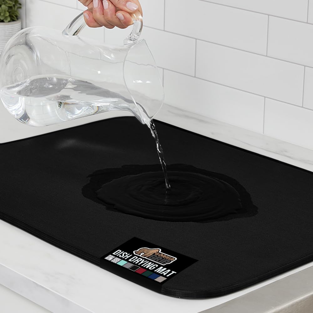 Ultra Water Absorbent Microfiber Dish Drying Mat