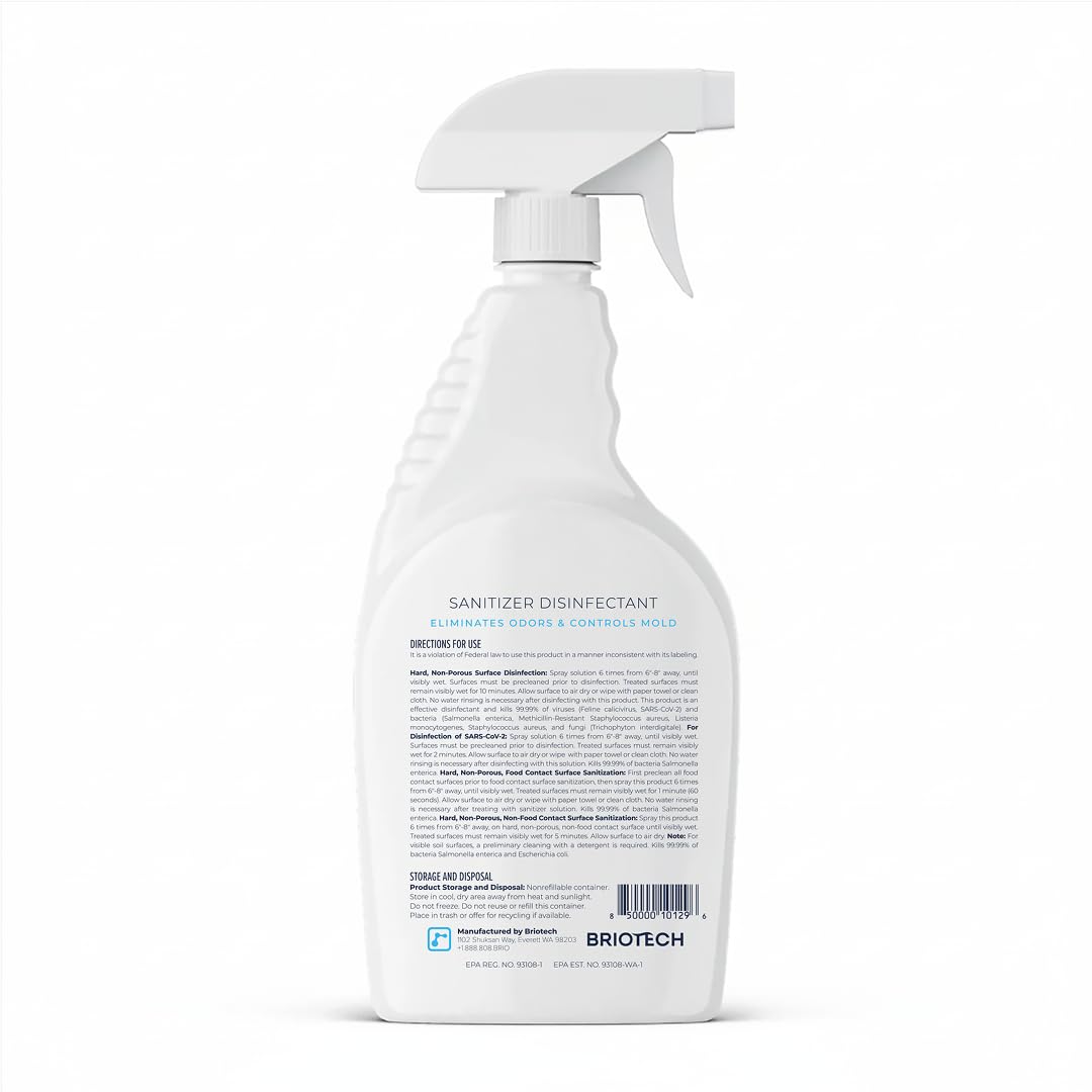 Sanitizer Disinfectant Hypochlorous Spray (32 Fl Oz)