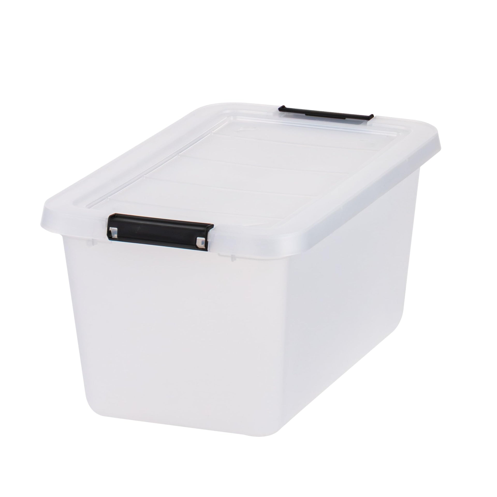 6 Pack 13.5 Quart Clip Box with Latching Lid (6 Count)