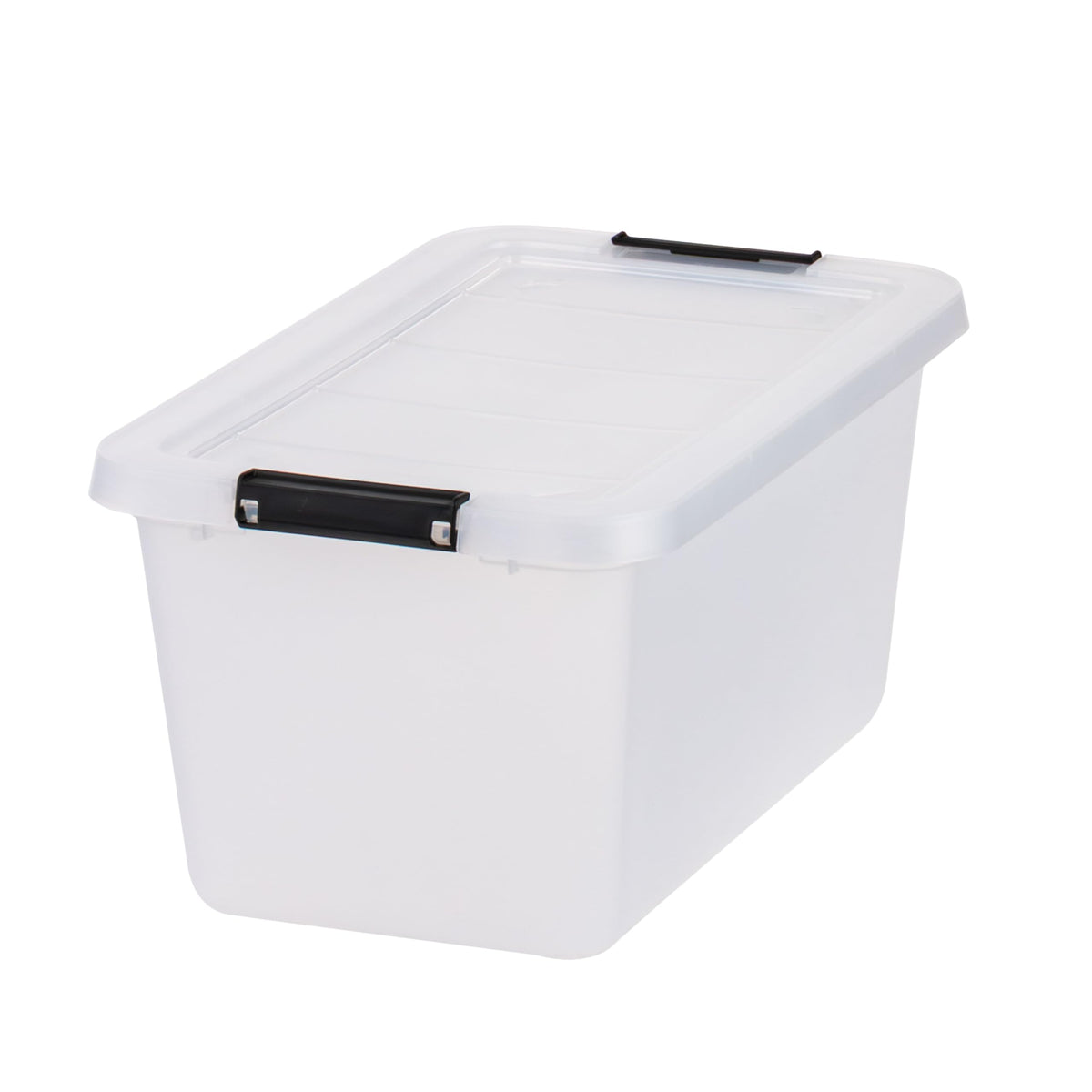 6 Pack 13.5 Quart Clip Box with Latching Lid (6 Count)