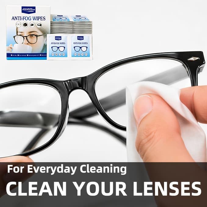Anti Fog Wipes for Glasses (100 Count)
