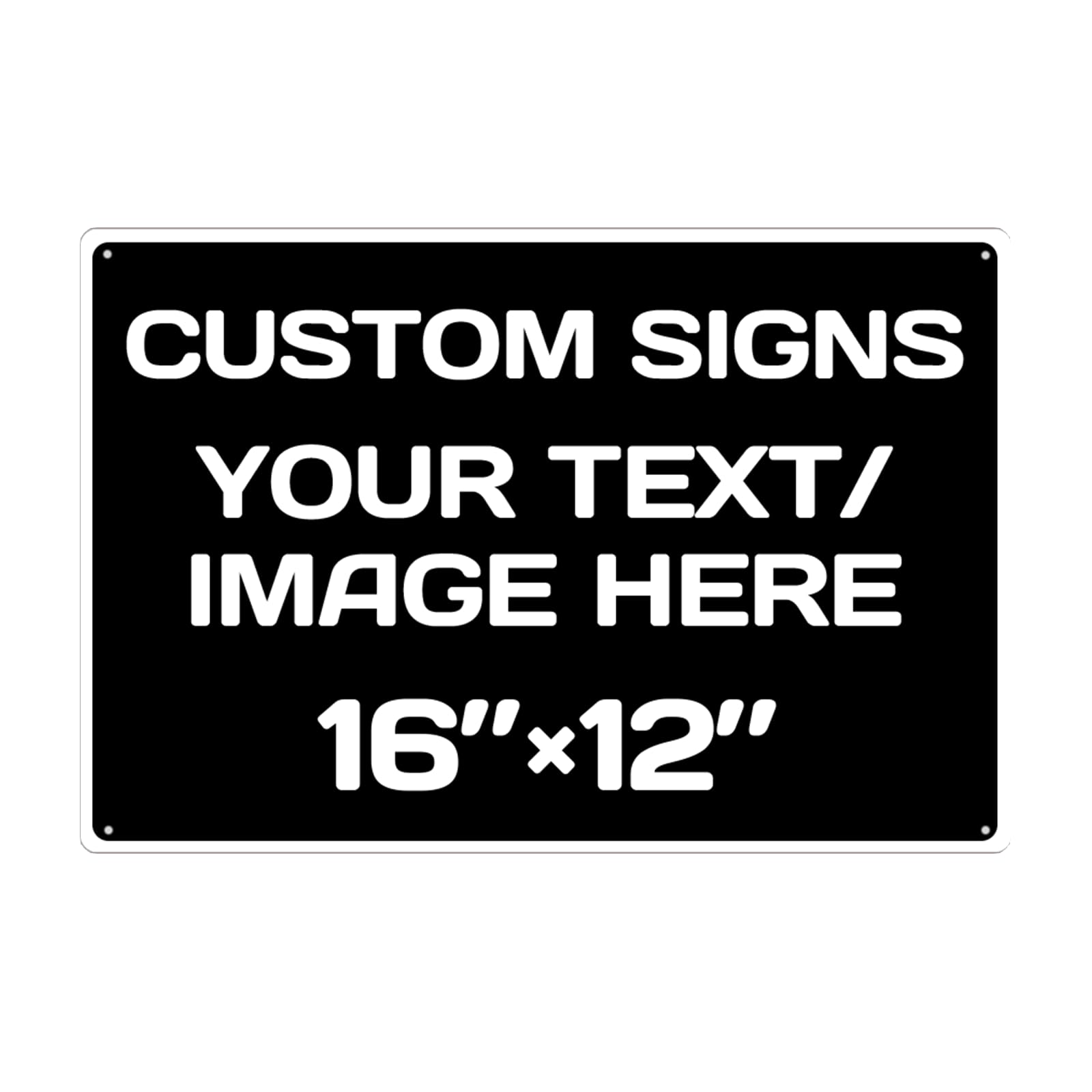 custom signs personalized