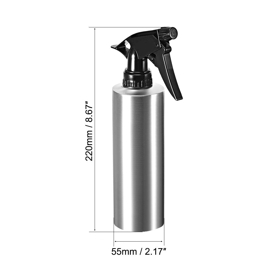 11.8oz 350ml Spray Bottle 304 Stainless Steel with Fine Mist Sprayer