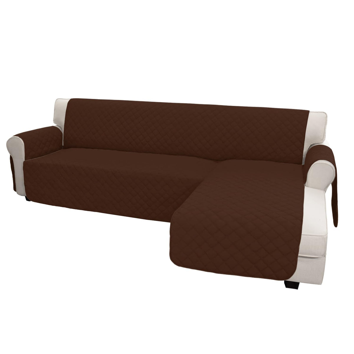 Reversible L Shape Sectional Couch Cover