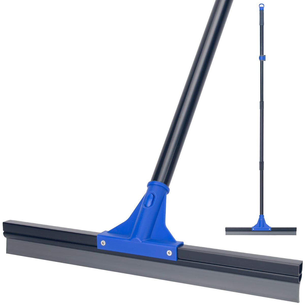 Floor Squeegee with Telescopic Long Handle 59''