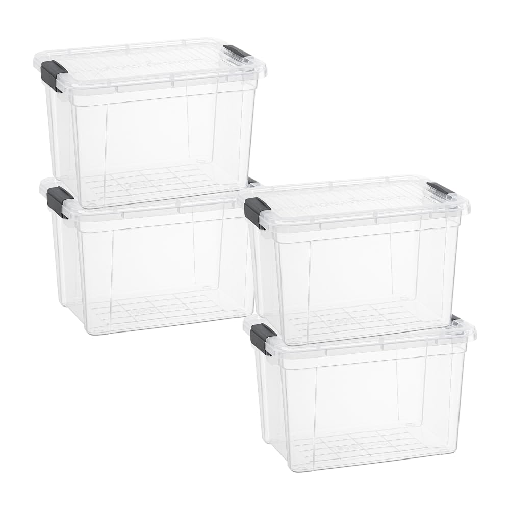 Clear Storage Box with Lid
