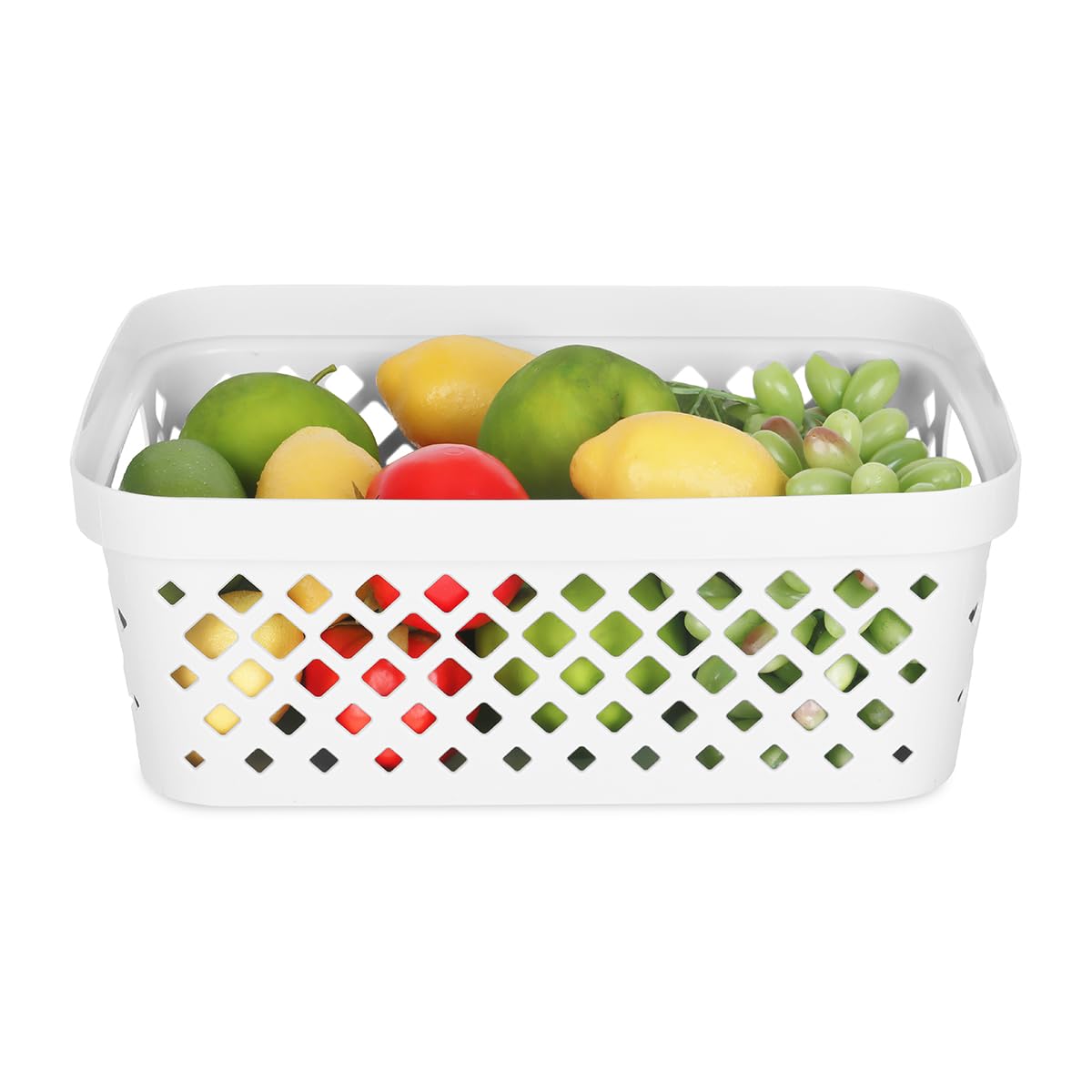 Plastic Storage Basket Set (6 Count)