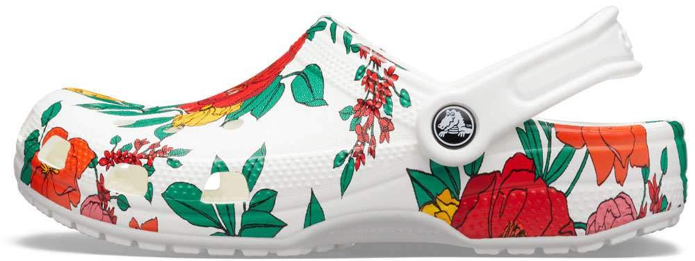 Unisex Adult Classic Printed Floral Clogs