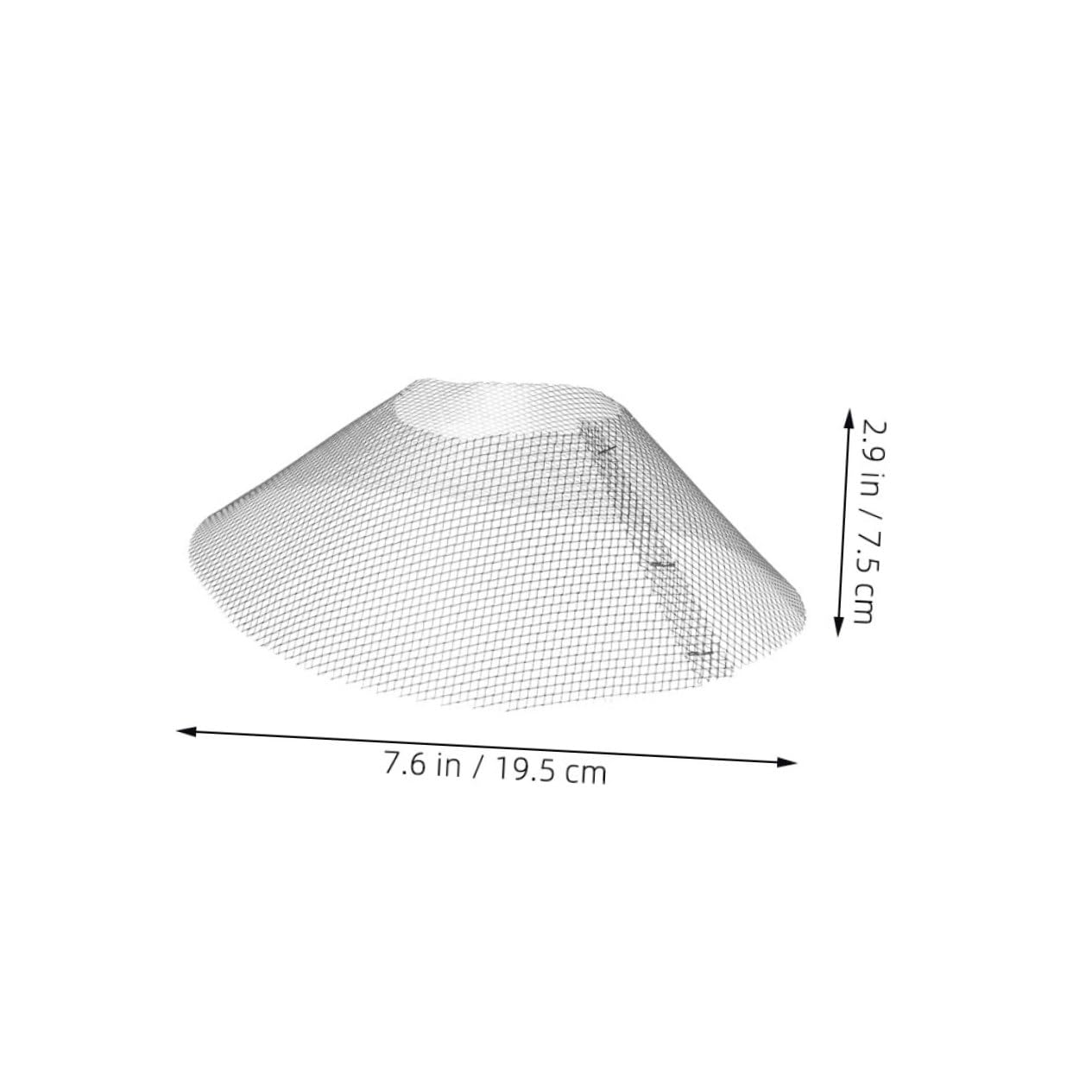 15 Pack Range Hood Filters 7.67 X 7.67 X 2.95 in Bowl